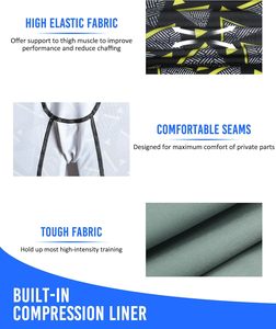 Custom Athletic Mesh <b>Shorts</b> <b>with</b> Compression Liner <b>Phone</b> <b>Pocket</b> Sporty Style for Workout Sports Fitness <b>Gym</b> Running Jogging - Product Image 3