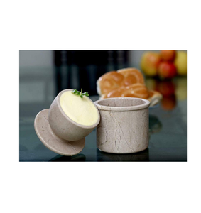 Boîte à beurre de service en marbre de la meilleure conception avec la décoration de table de la maison de qualité supérieure dernier modèle - Product Image 1