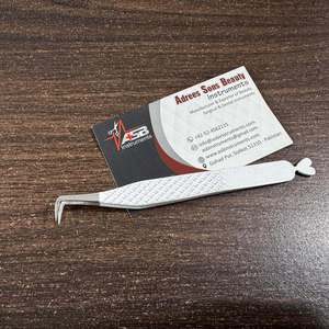 แหนบปลายมน 90 องศา พร้อมโลโก้รูปหัวใจแบบกำหนดเอง พิมพ์โลโก้บนสแตนเลสแบบกำหนดเอง รับผลิตแบบ OEM - Product Image 2