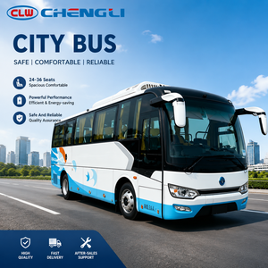 รถโดยสารไฟฟ้าตงเฟิงพร้อมระบบแบตเตอรี่ 176 กิโลวัตต์ชั่วโมงสำหรับการขนส่งผู้โดยสารในเมือง - Product Image 1