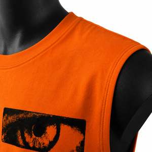 Camiseta sin mangas con estampado gráfico para hombre, camiseta de gimnasio de algodón, ropa urbana personalizada, camiseta sin mangas para hombre - Product Image 6