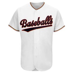 เสื้อเบสบอลมีกระดุมสำหรับผู้ชายทีมนานาชาติเสื้อทีมกีฬาเครื่องแบบทีมที่ใช้งานทนทานเสื้อเจอร์ซีย์สำหรับทีม - Product Image 2