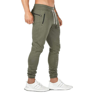 Pantalon de survêtement personnalisé en toile, confortable et élégant, tenue décontractée de fitness pour le printemps, 100 % polyester, anti-plis, personnalisable - Product Image 5
