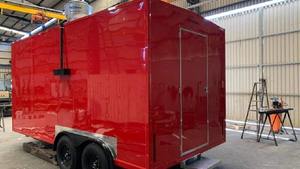 Remolque de Comida comercial para ventas de perritos calientes utilizado como camión de comedor móvil para restaurantes Limonada Bar Snack - Product Image 5