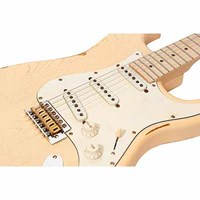 Guitare électrique Slick SL57KM, style vintage, manche en palissandre, micros Alnico, 6 cordes, mécaniques entièrement fermées