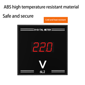 AC thông minh hiển thị kỹ thuật số thay vì con trỏ 6l2 điện tử hiện tại và điện áp Meter tần số kết hợp Meter 220V 380A - Product Image 3