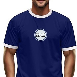 T-shirts de sport pour hommes et femmes en tissu tri-blend, personnalisables avec inscription sur le bord, t-shirts tri-blend - Product Image 3