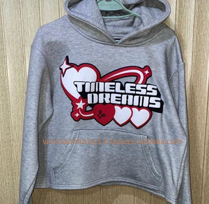 Hooded <b>Sweatshirts</b> Mens Solid Color <b>Retro</b> High Street Long Sleeve Fleece Zipper Hoodies Man Outerwear Puff Cut Embroidered - Product Image 3