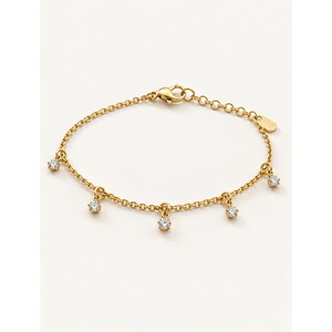 สร้อยข้อมือคริสตัลเพชรทรงหยดน้ำ - Product Image 1