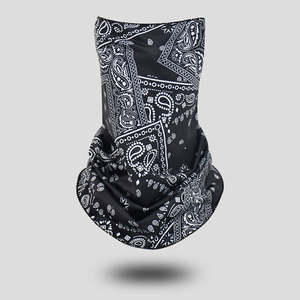 Masque facial de cyclisme unisexe tendance en polyester respirant, anti-UV, multi-motifs, pour l'été, vente en gros sur mesure - Product Image 2