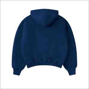 Hypen Sports Pullover <b>Hoodies</b> 100% Cotton <b>Fleece</b> Drop Shoulder Unisex Winter Fashion Regular Fit Custom Streetwear - Product Image 2