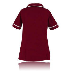 Venta caliente de alta calidad Fig Scrub Set Medical Scrub Top Stretch manga corta Detección de aguja uniforme de fusión sin costuras hospitales - Product Image 3