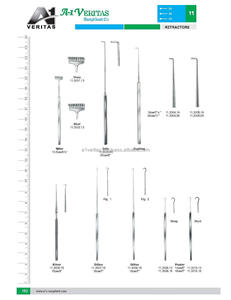 Retractores de amortiguación de acero inoxidable de calidad superior Balfour Retractores abdominales Instrumentos | Kit de sutura instrumento médico - Product Image 6