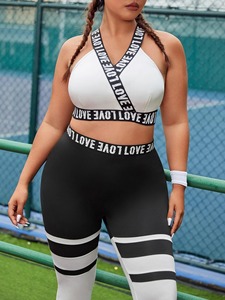 Femmes grande taille 2024 nouveau Design haute qualité sans couture Yoga ensembles 2 pièces respirant entraînement Fitness Gear - Product Image 5