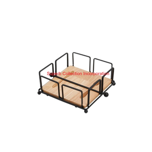 Porte-serviettes créatif en acier inoxydable pour table à manger, distributeur de mouchoirs en métal doré et argenté élégant pour restaurant - Product Image 5