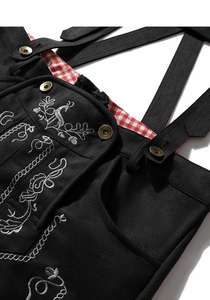 Shemax Trachten Shorts pour hommes Lederhosen Shaded Grey OEM Custom New Bavarian Oktoberfest Lederhosen - Product Image 5