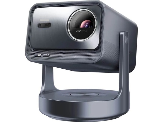 Available-now 3,000-lumen 4K laser streaming projector