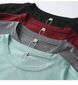 Hot selling custom <b>men</b> casual t <b>shirt</b> lightweight fashion wear <b>summer</b> style new design 100 % cotton fabric - Product Image 4