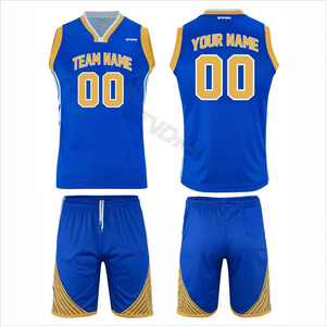 Uniforme de basket-ball respirant à séchage rapide personnalisé pour adultes taille plus comprend des ensembles de nom d'équipe - Product Image 2