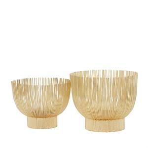 Forme ronde faite à la main avec support de chocolat poli en or pour servir du chocolat et servir du dessert articles de cuisine de table - Product Image 1