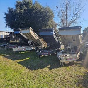 High Quality 4-Wheel Hydraulic Dump <b>Tractor</b> <b>Trailer</b> 3-10 Ton 2-Wheel Axle Core High 1 Year Warranty for Farm <b>Trailers</b> - Product Image 6