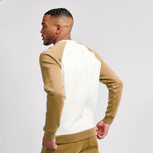 Pull à col roulé pour homme, nouveau, ample, décontracté, avec couleur unie, tricoté en bloc, sweat-shirt et sweat à capuche pour les cheveux - Product Image 2