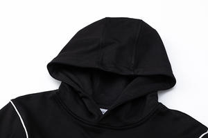 Europa y América High Street Sudadera con capucha para hombre Bolsillos con cremallera doble Suéter con capucha Moda Sudaderas con capucha de gran tamaño - Product Image 4