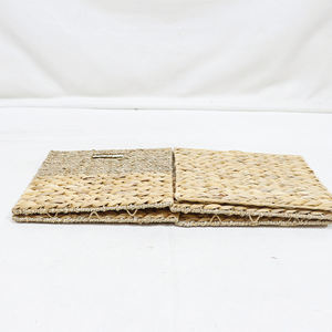 Panier de rangement en herbe de mer écologique et moderne Comehome, cube, gain de place, organisateur tissé - Product Image 5