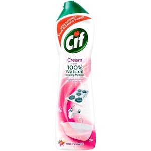 Cif Cream Eco-Friendly Liquid Multi-Purpose <b>Kitchen</b> <b>Cleaner</b> Pink Flower-16.9 Fl Oz / 500 mL X 3 Pack - Product Image 3