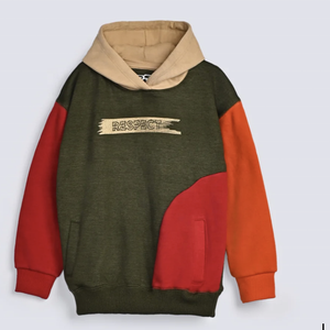 เสื้อฮู้ดสำหรับเด็กโอเวอร์ไซส์ใส่ได้ทั้งชายและหญิงผ้าคอตตอนพิมพ์ลายเสื้อสวมหัวสำหรับฤดูหนาว - Product Image 3