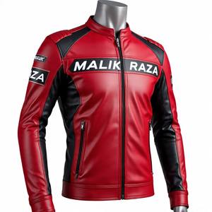 Blouson de motard de luxe pour homme, cuir de vache véritable, doublure amovible, coupe sur mesure disponible, exportateur certifié qualité UE - Product Image 5