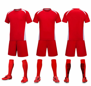 Conjunto de Camiseta de Fútbol de Secado Rápido con Serigrafía Personalizada, Logotipo del Club, Color y Talla Personalizados para Entrenamiento de Equipos Masculinos - Product Image 5