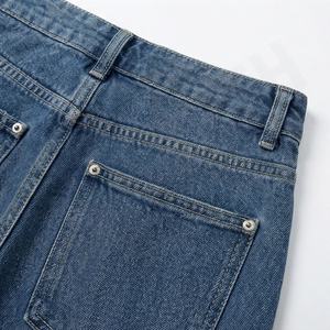 Pantalons en jean en coton personnalisables en gros pour femmes, pantalon avec poche latérale, nouveau pantalon cargo respirant, pantalon tendance de qualité supérieure - Product Image 5