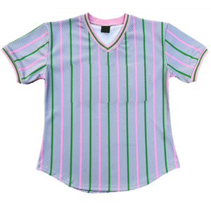 Alfa |   Kapa |   Camiseta Alpha Personalizada para Mujer, Bordado Griego, Jersey Premium |   Camiseta de Algodón con Cuello en V y Bordado de Hermandad para Mujer - Product Image 5