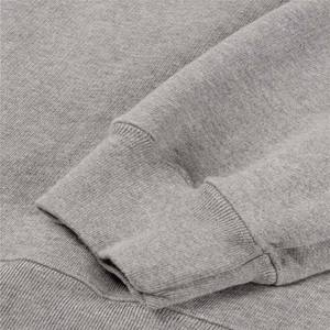 100% coton polaire pull sweats col rond Style décontracté coupe ample motif solide vêtements d'hiver plaine teint hommes sweats - Product Image 4