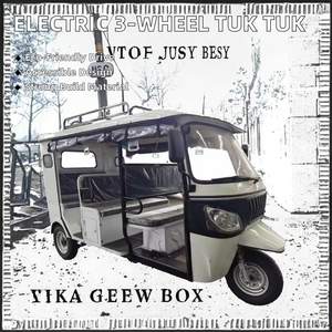 รถสามล้อไฟฟ้า 60 โวลต์ แบบมีหลังคา สำหรับผู้พิการ  2 แถว ความเร็วสูง ได้รับการรับรองมาตรฐาน EEC - Product Image 4