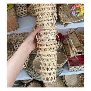 Correas para tazas y vasos, portavasos para llevar de bambú hecho a mano con mango natural, portavasos para llevar de Bambú - Product Image 1