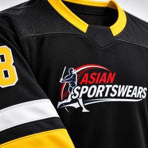 Quick Drying Breathable Moisture-Wicking Flexible <b>Ice</b> Hockey Jersey 100% Polyester All Weather Hockey Training Gear Comfortable - Product Image 4