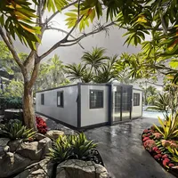Maisons préfabriquées modulaires portables extensibles, petites maisons préfabriquées, maisons conteneurs mobiles, fourniture directe usine