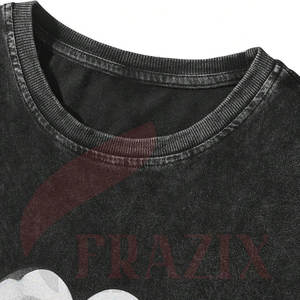 Camisa de impresión de hombro caído transpirable de secado rápido para hombres Diseña tu propia camisa de impresión de hombro caído - Product Image 3