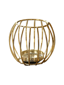Mejor diseño Metal vela té luz titular oro para el hogar boda Navidad decoración a bajo precio - Product Image 1