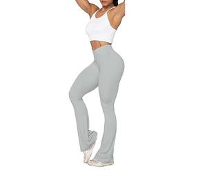 Mallas personalizadas de cintura alta y media para mujer hechas en fábrica, los mejores servicios, mallas de LICRA de alta calidad a la moda con etiqueta personalizada - Product Image 6