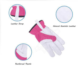 ถุงมือทำสวนผ้าฝ้ายแบบเสริมความแข็งแรง รับผลิตแบบ OEM ODM เป็นมิตรกับสิ่งแวดล้อม ถุงมือทำสวนสำหรับงานหนัก - Product Image 3