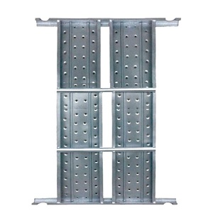 Pedana <span class=keywords><strong>Per</strong></span> Ponteggio Zincata Tavola In Acciaio Passarella Metallica Piano Di Calpestio Costruzione Impalcatura - Product Image 3