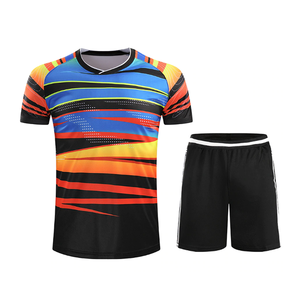 Concevez votre propre uniforme de volley-ball en gros personnalisé pas cher maillot de tennis de table, conceptions d'uniformes de volley-ball pour les hommes - Product Image 4