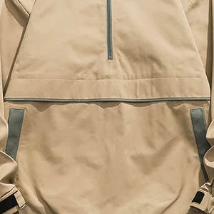 Chaqueta Cortavientos de Alta Calidad para Hombre, Transpirable, Resistente al Viento, de Tela de Lona con Cuello Alto Ajustable, Nueva Llegada - Product Image 6