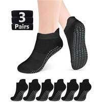 Chaussettes de yoga invisibles antidérapantes pour hommes avec points en silicone, collection printemps, logo personnalisé sur le dessous