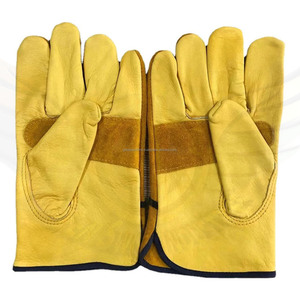 Guantes de seguridad de piel de oveja blanca con logotipo personalizado al por mayor, guantes de trabajo de SPORTZ ITEMS INDUSTRIES - Product Image 3