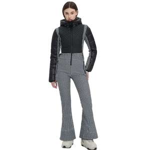 Nouvelle combinaison de ski pour femme, respirante, coupe-vent et chauffante, veste de neige pour la randonnée en montagne, fermeture éclair - Product Image 1