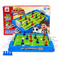 Jeu de football de table portable pour enfants, jeu de société interactif pour deux joueurs, idéal pour le divertissement sportif en intérieur, vente en gros